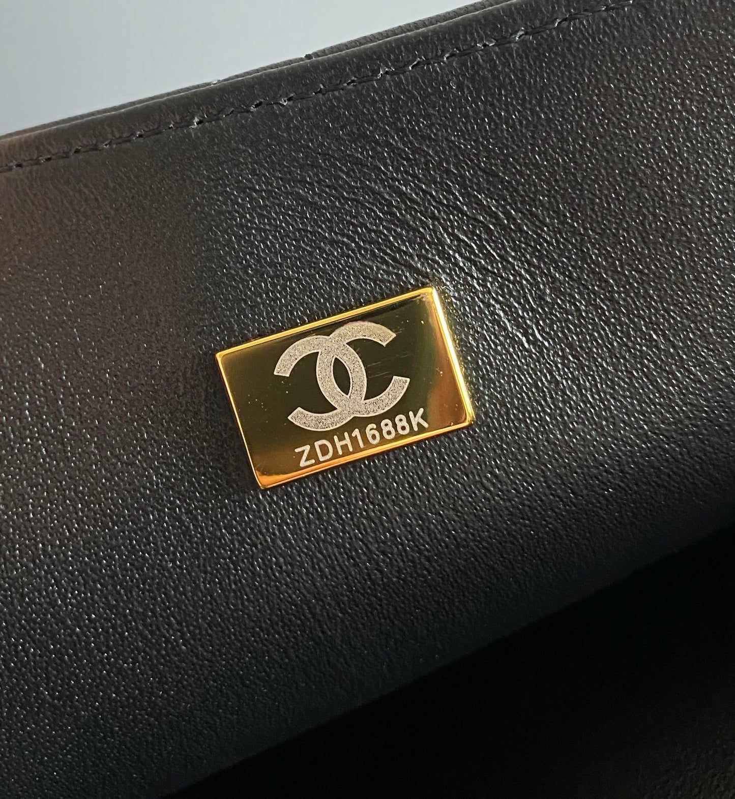 CC Handbag 28cm Black Lambskin