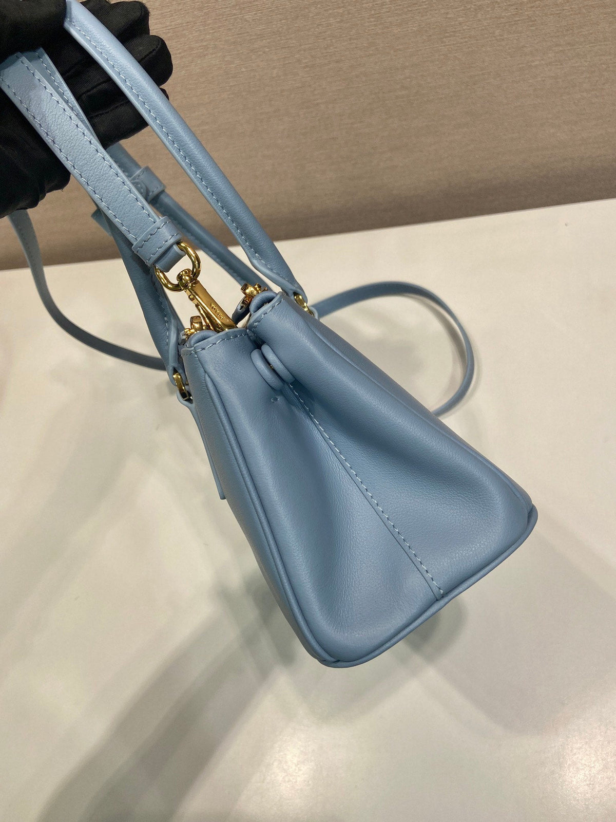 PRA New killer bag blue calfskin 340505