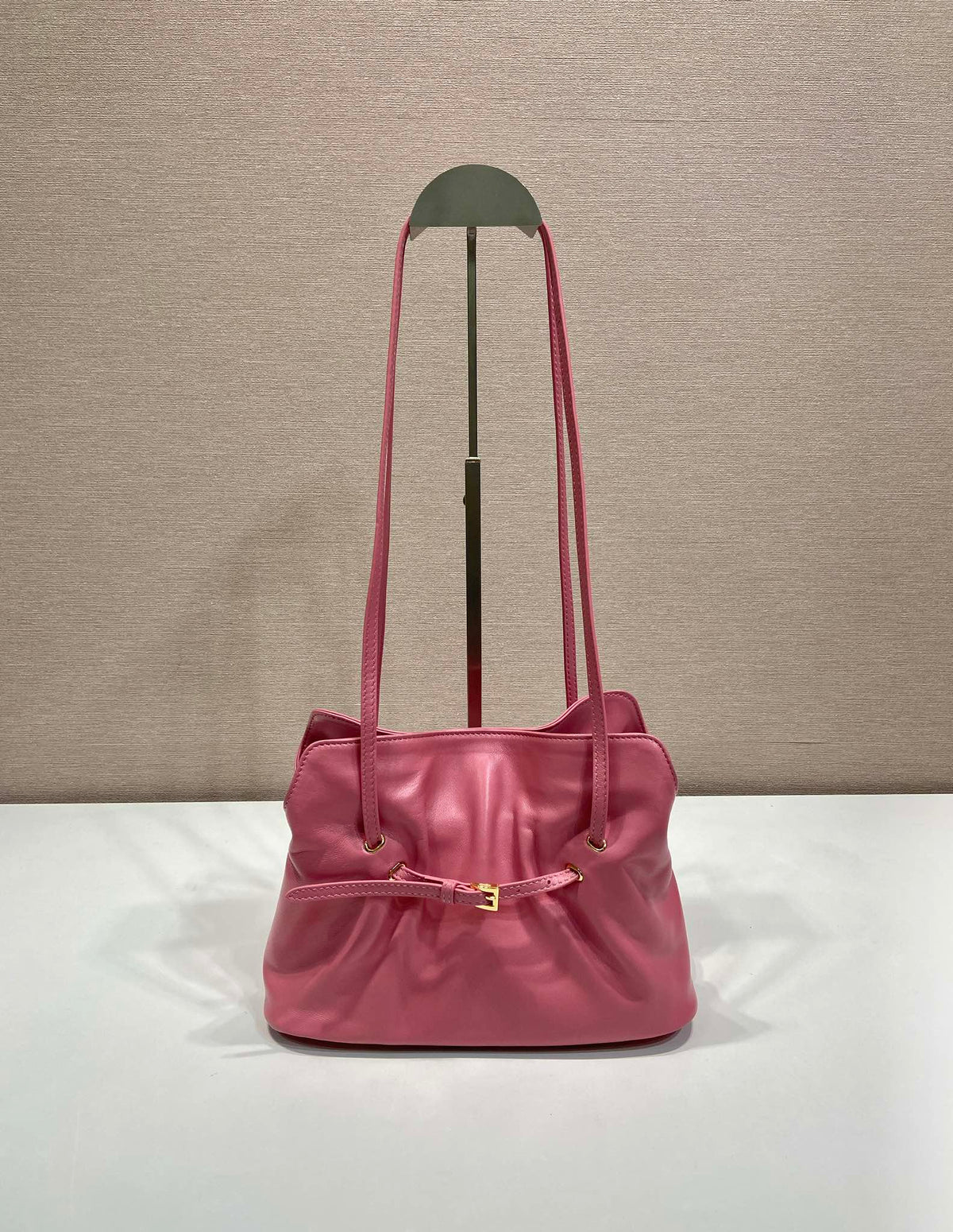 Prada Small Dada 25cm Pink Nappa Leather