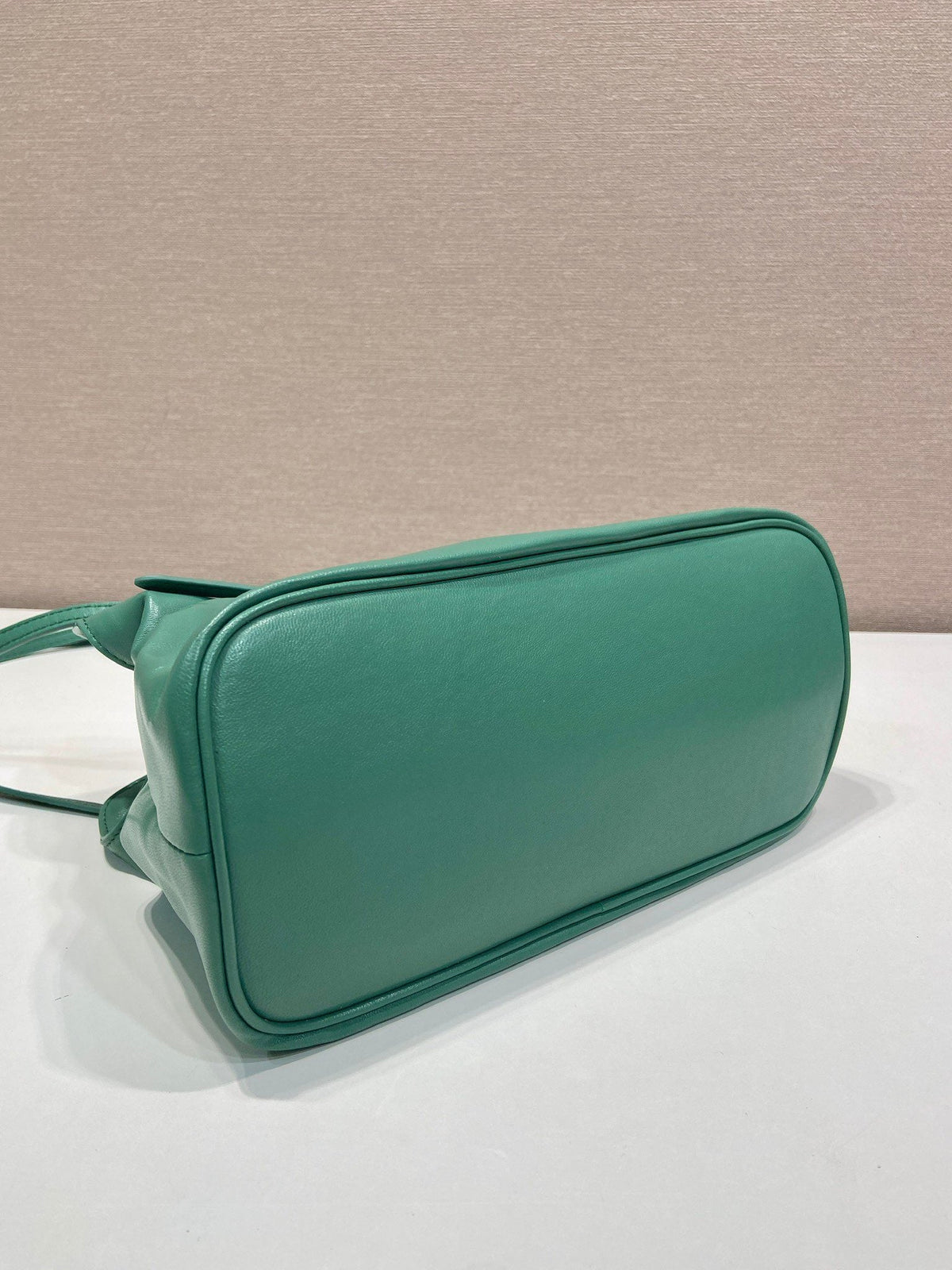 Prada Small Dada 25cm Teal Green Nappa Leather