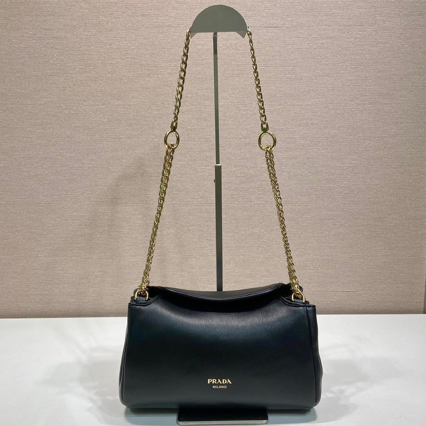 PRA Tumulte bag 24 black leather 280838