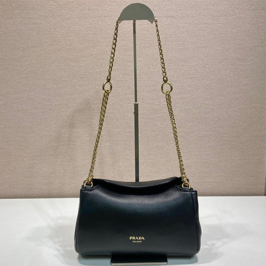 PRA Tumulte bag 24 black leather 280838