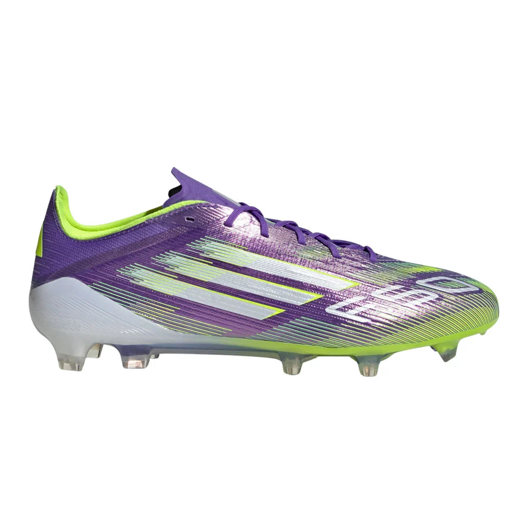 F50 Elite FG Laced Purple/Green