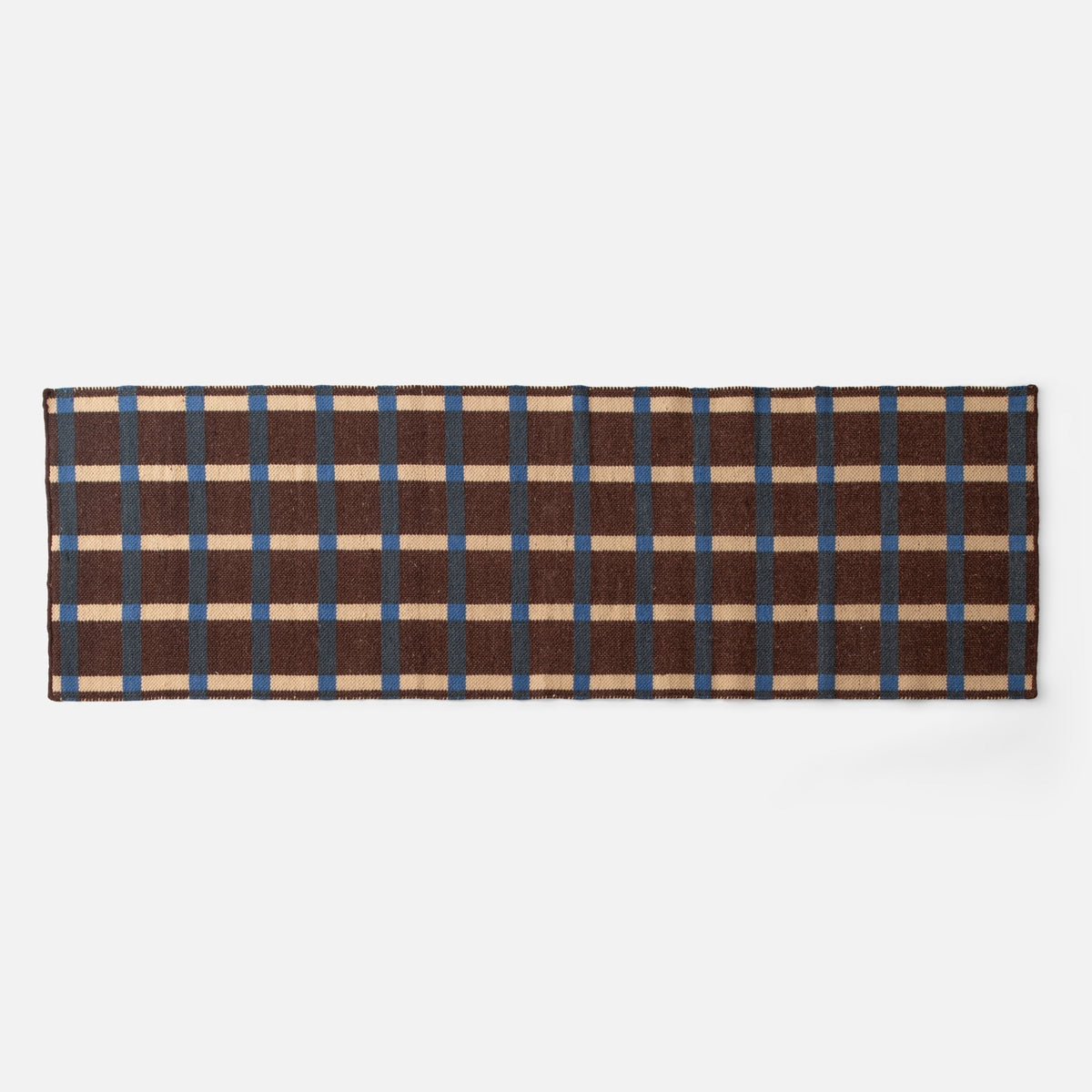 Plaid Wool Rug