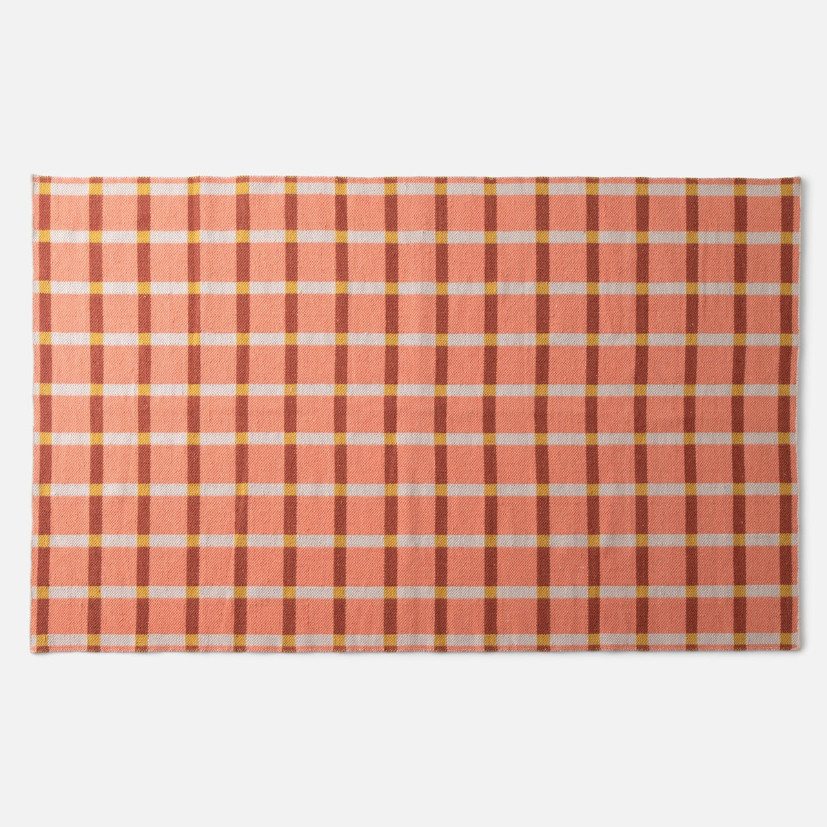 Plaid Wool Rug