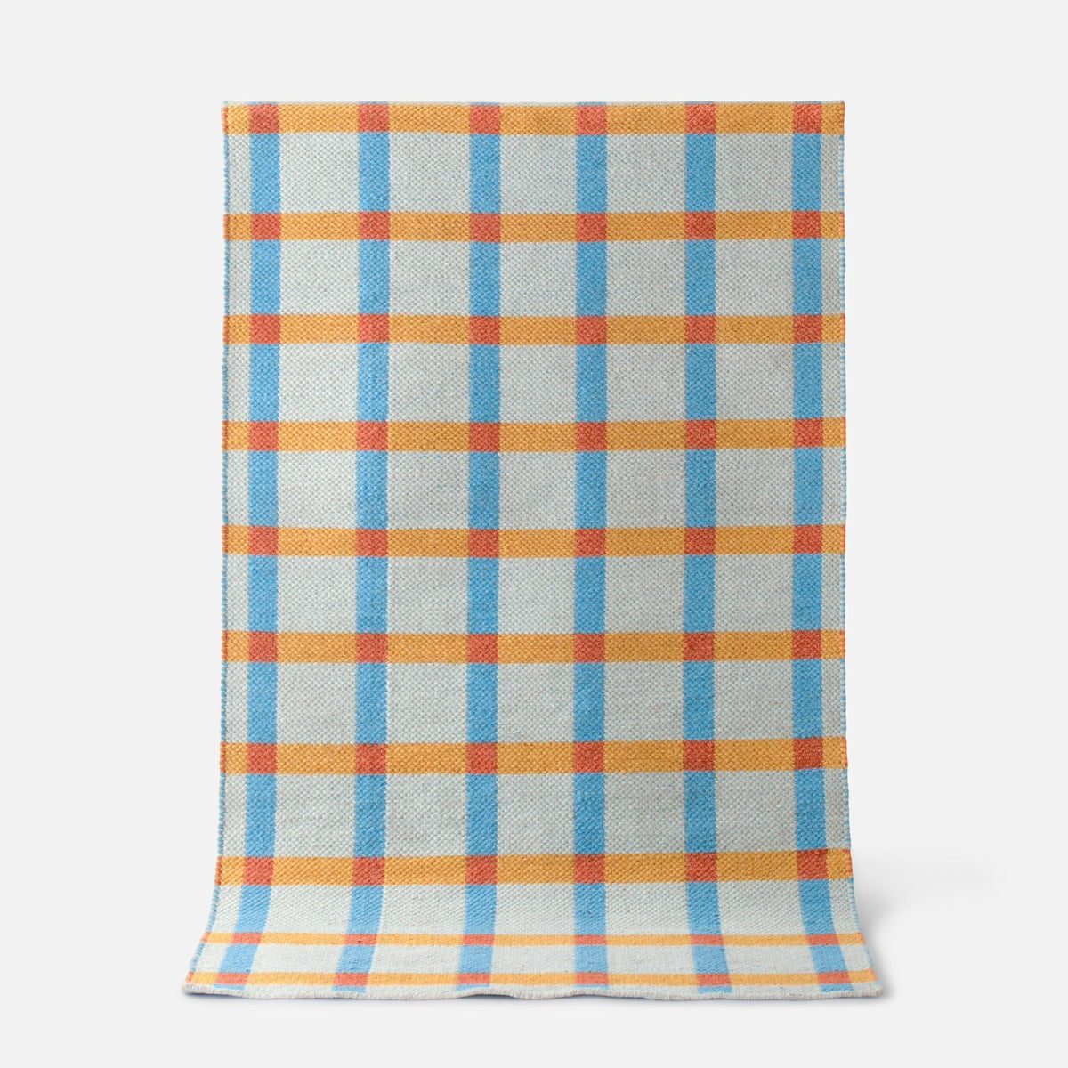Plaid Wool Rug