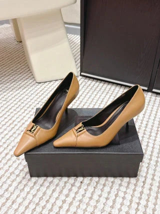 YSL 26ss High Heel Pumps 75 Calfskin