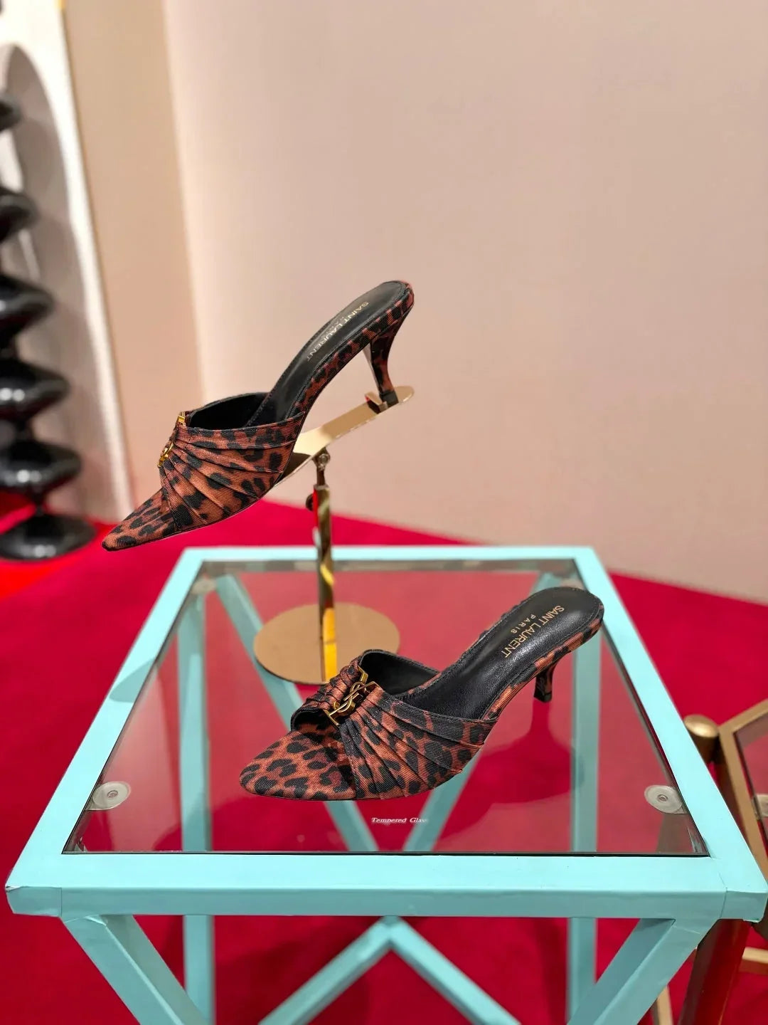 YSL 2026  Sandal 6cm Smooth Calfskin 925205