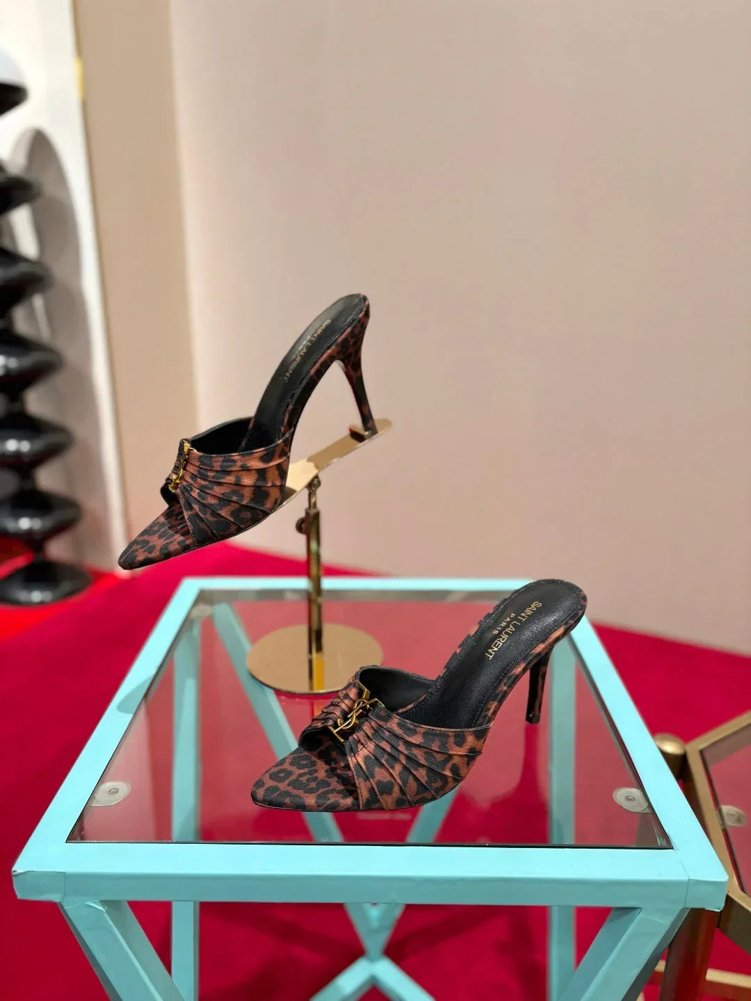 YSL 2026  Sandal 10cm Smooth Calfskin 925205