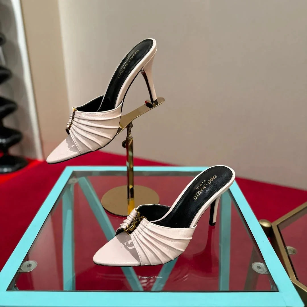 YSL 2026  Sandal 10cm Smooth Calfskin 925205
