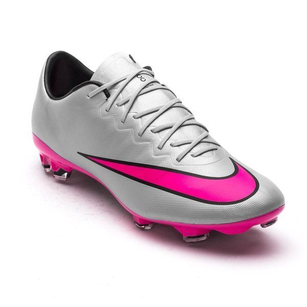 Vapor 10 Elite FG Grey/Pink