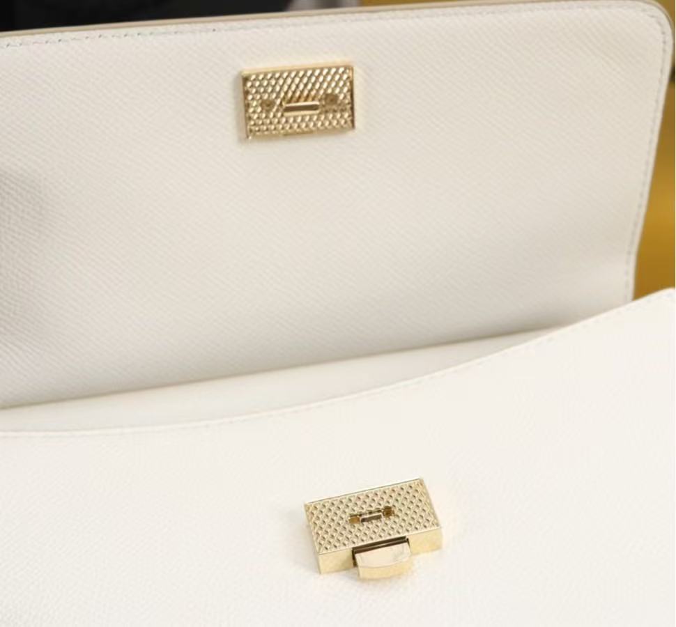 DB Sicily Bag White Dauphine Calfskin