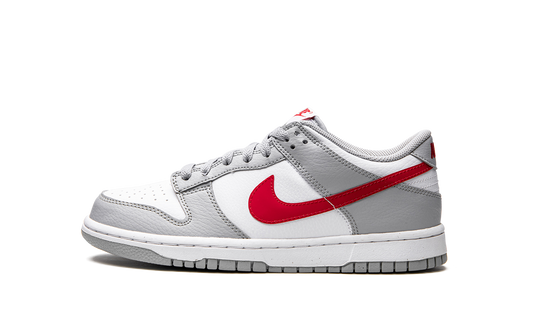 DUNK LOW GS "White / Grey / Red" DV7149 001