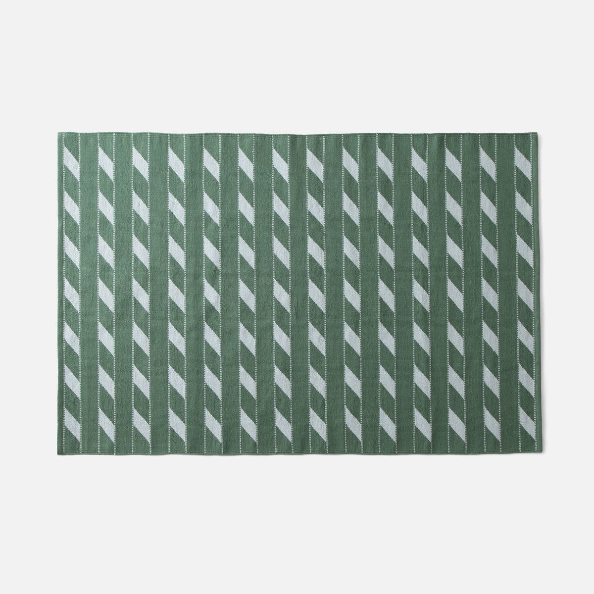 Cotton Ladder Flatweave Rug