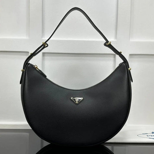 Prada 2026 Arque Shoulder Bag 35cm Calfskin