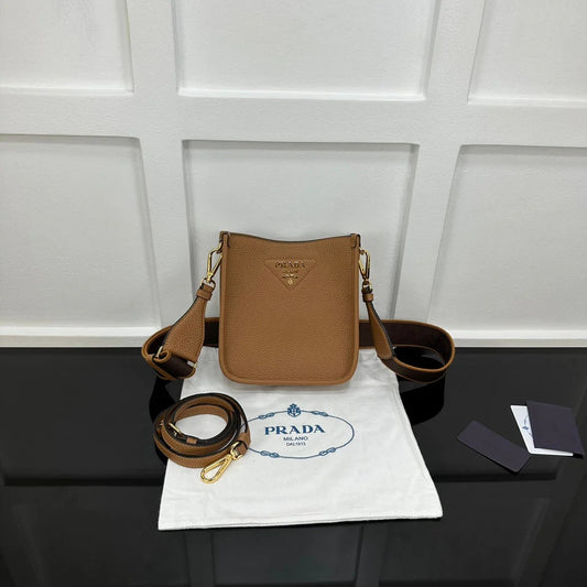 Prada 2026 Mini Shoulder Bag 20cm Calfskin