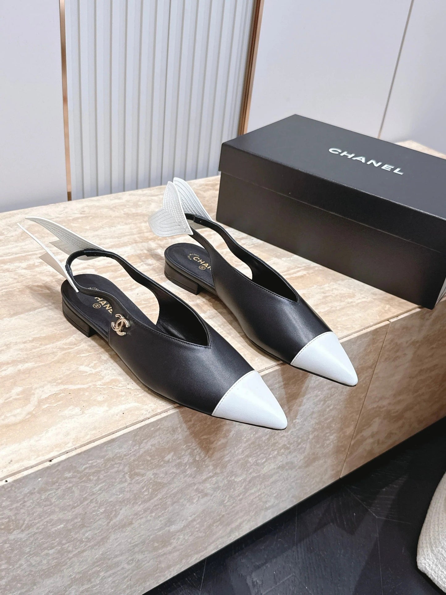 Channel 2026 Slingback 20mm Calfskin 898976