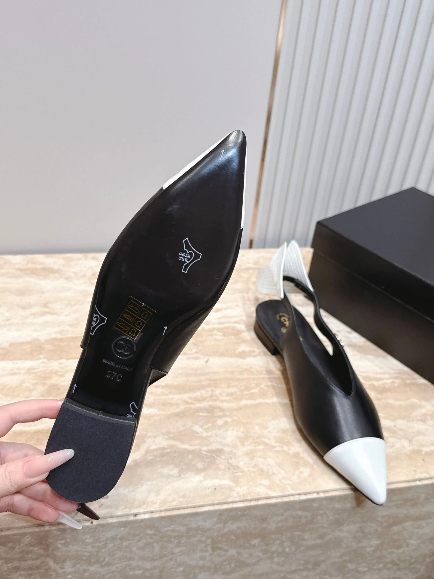 Channel 2026 Slingback 20mm Calfskin 898976
