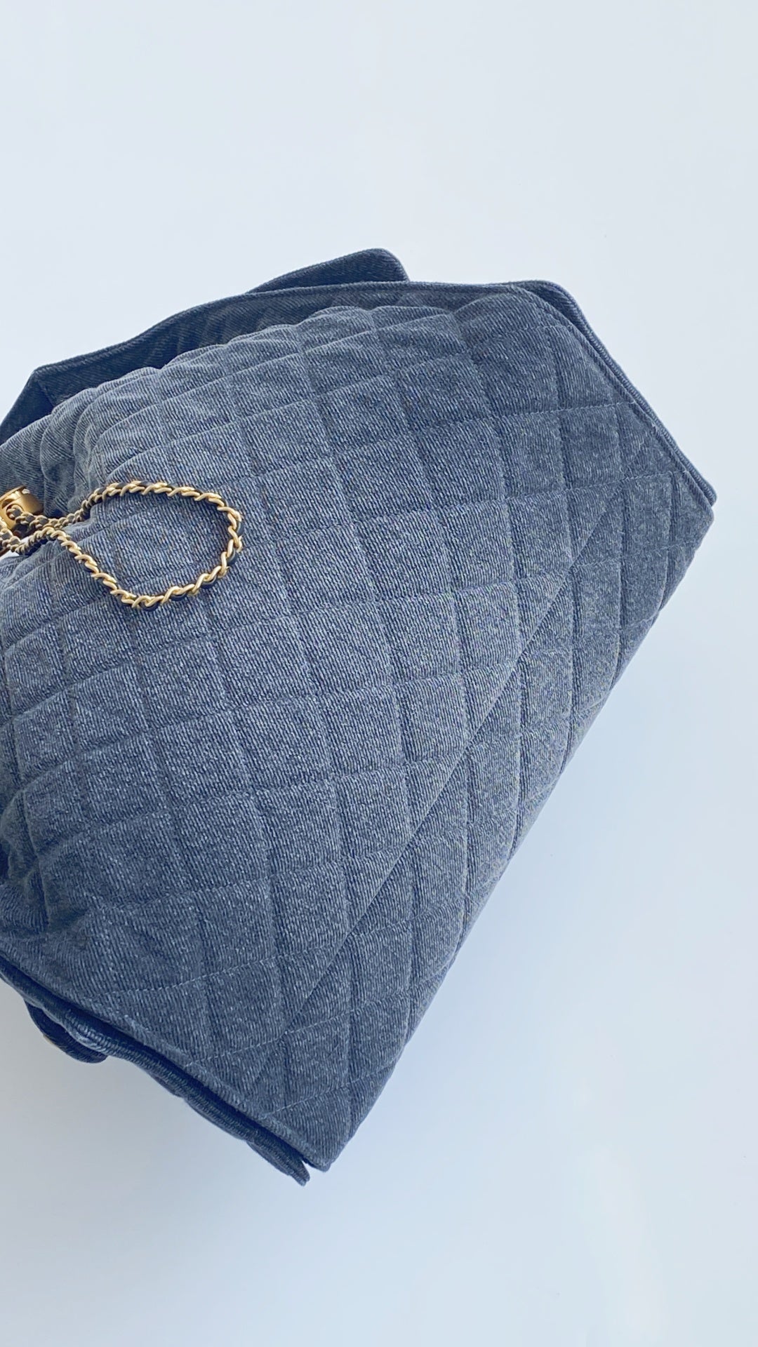 CC 26S Hobo Bags 40cm Dark Blue Denim