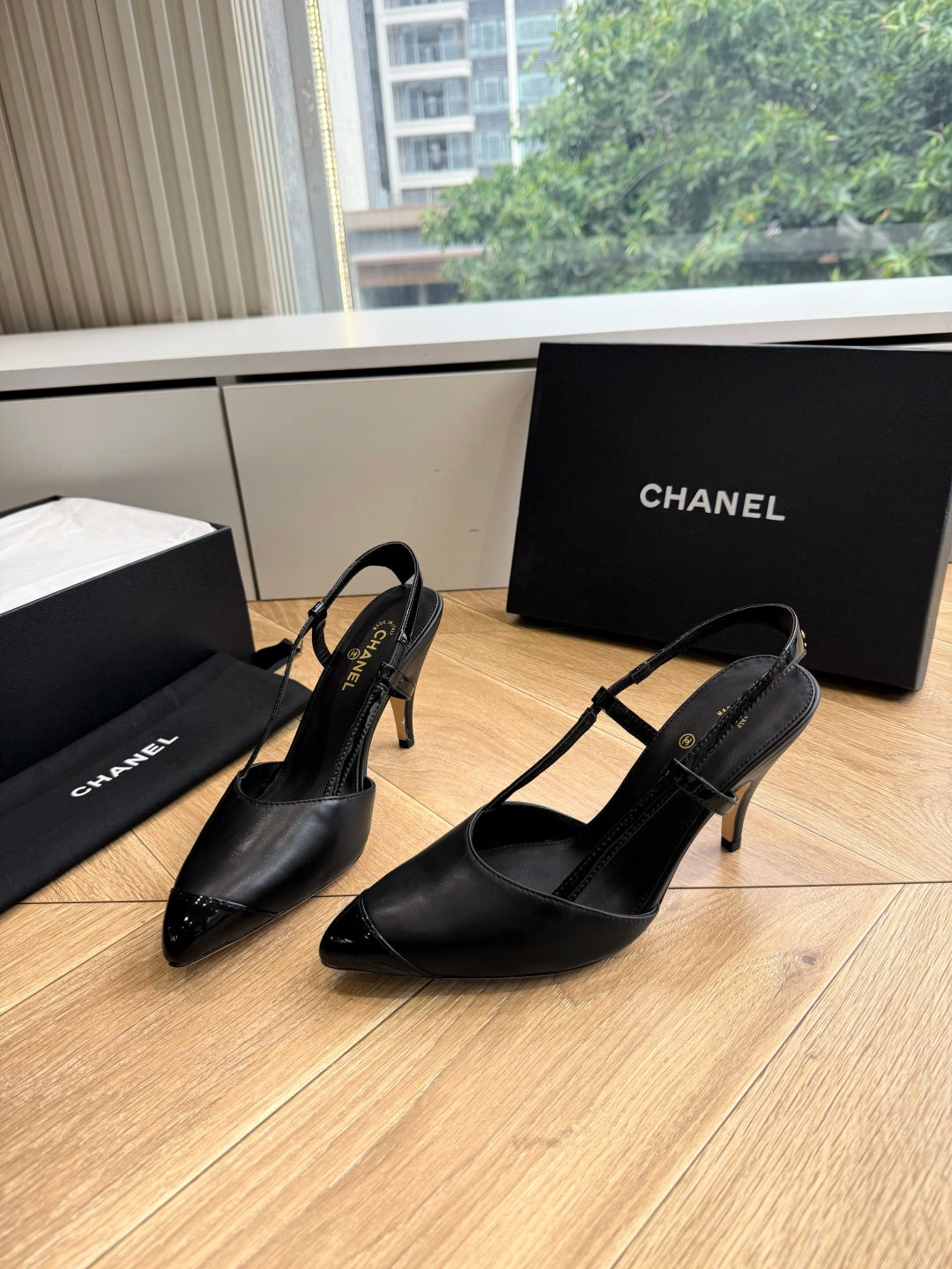 CC 26s Boutique Slingback Black Patent Leather 933116
