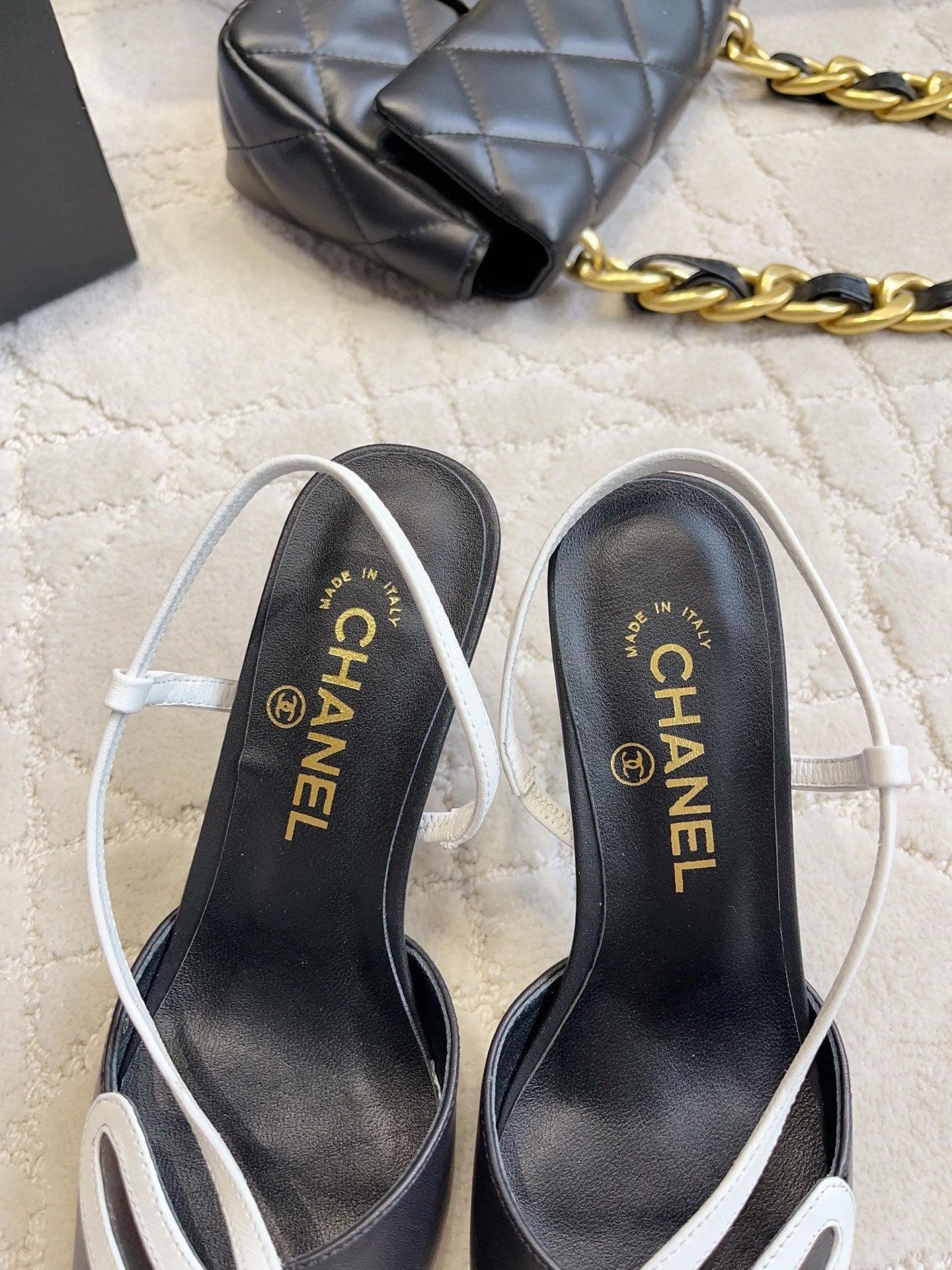 CC Métiers d’art 2026 Slingback 7.5cm Black Lambskin 808100