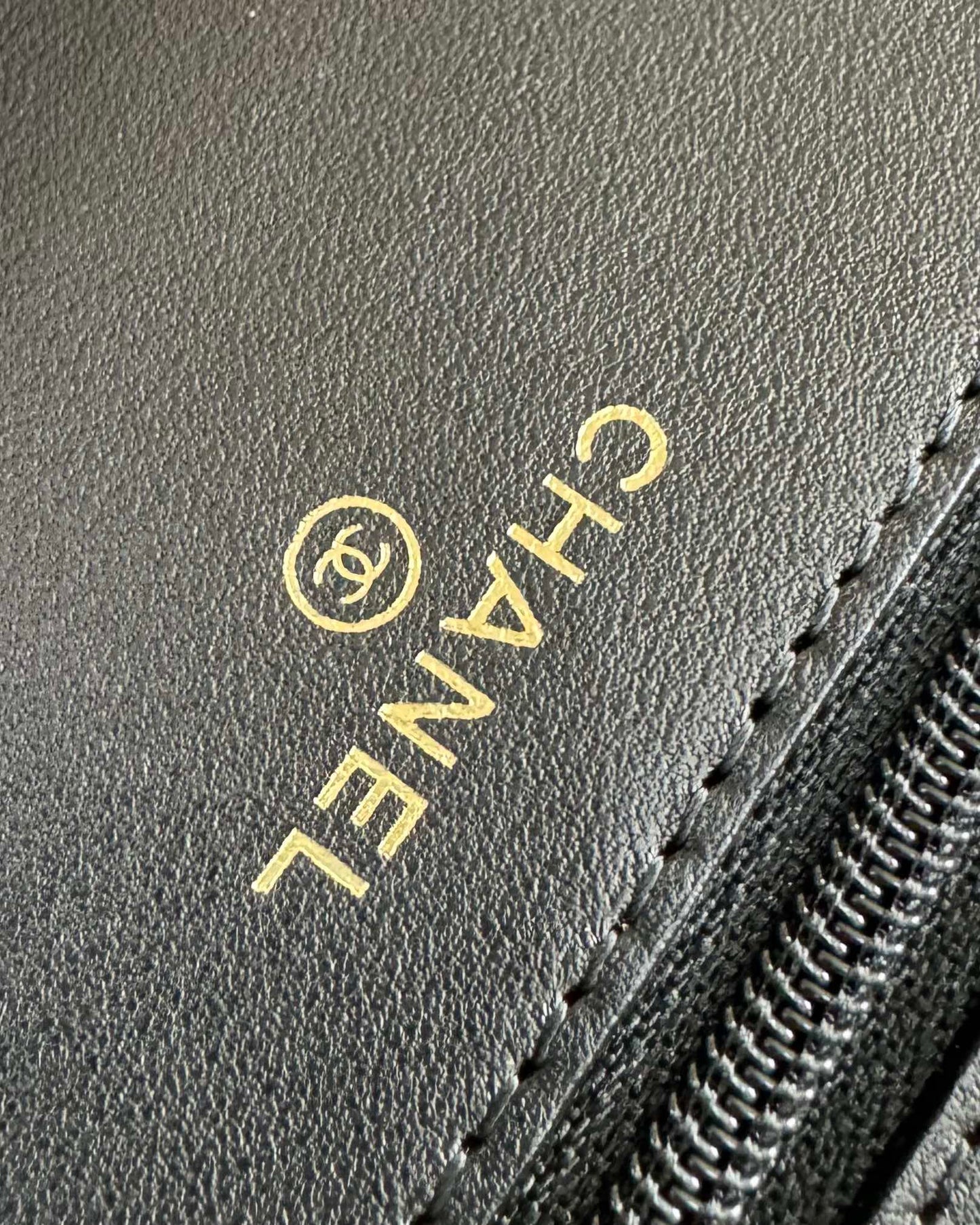 CC WOC 20cm Black Lambskin GHW 223283