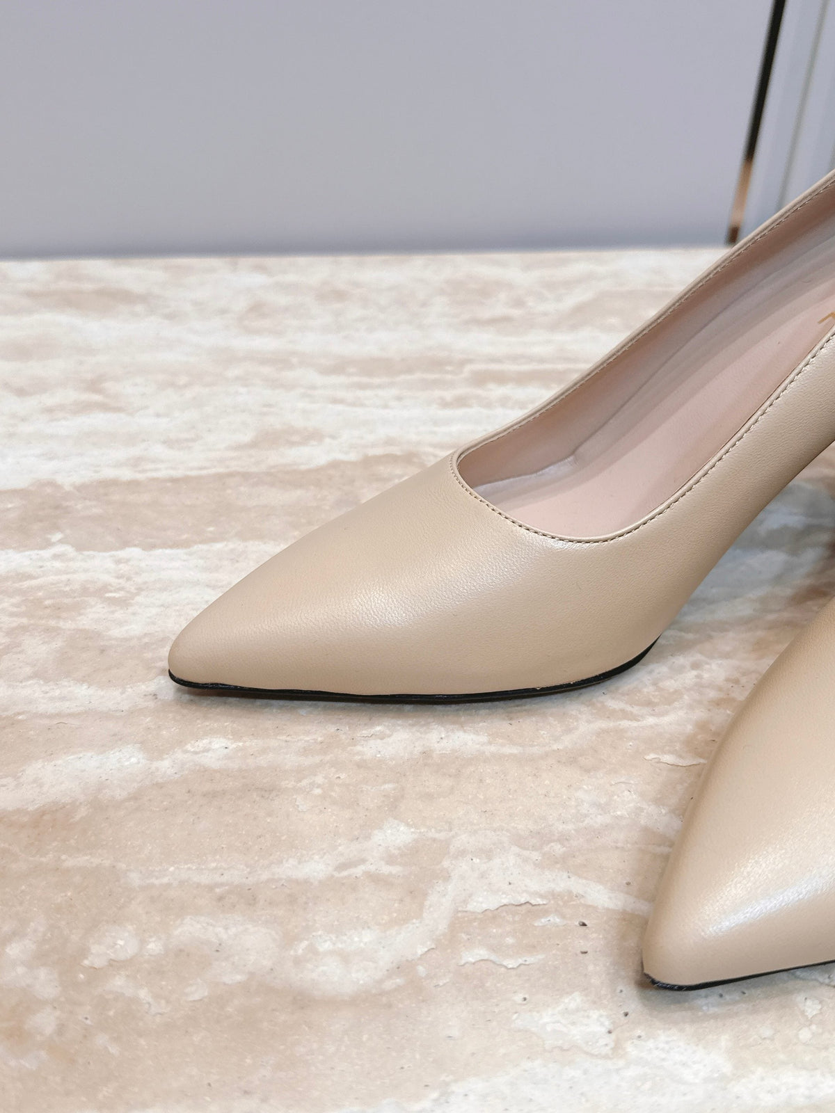 CC Métiers d’art 2026 Pumps 9.5cm Beige Sheepskin 898968