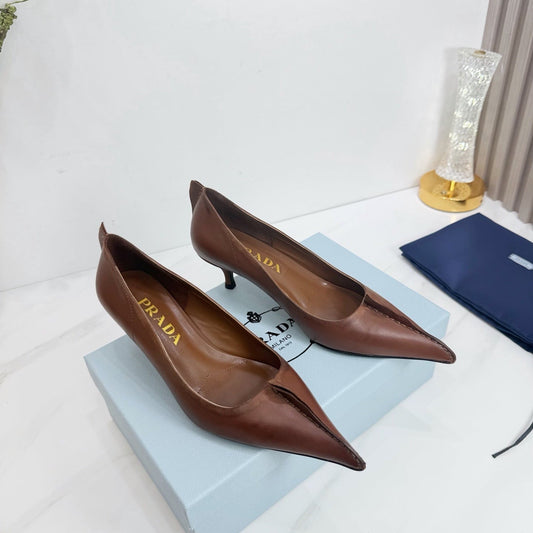 PRA 26SS Pump 55 Brown Cowhide 592416
