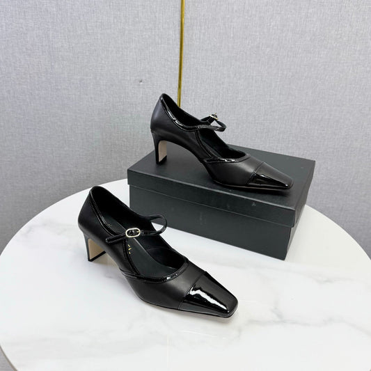 CC 26s Slingback Black Sheepskin 904475