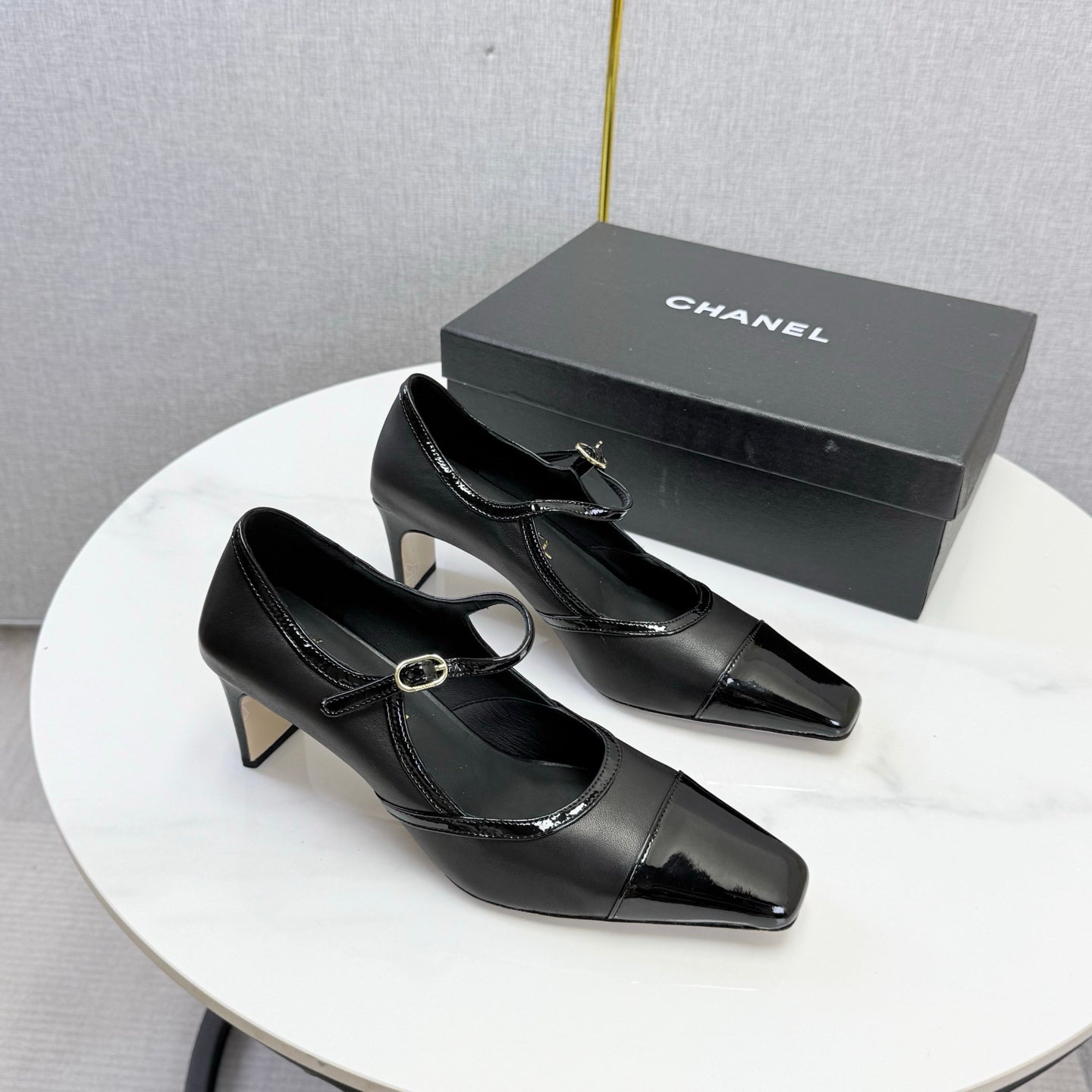 CC 26s Slingback Black Sheepskin 904475