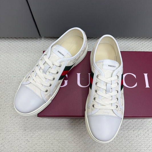 GG Tennis 1977 Sneakers White Canvas Leather 788206