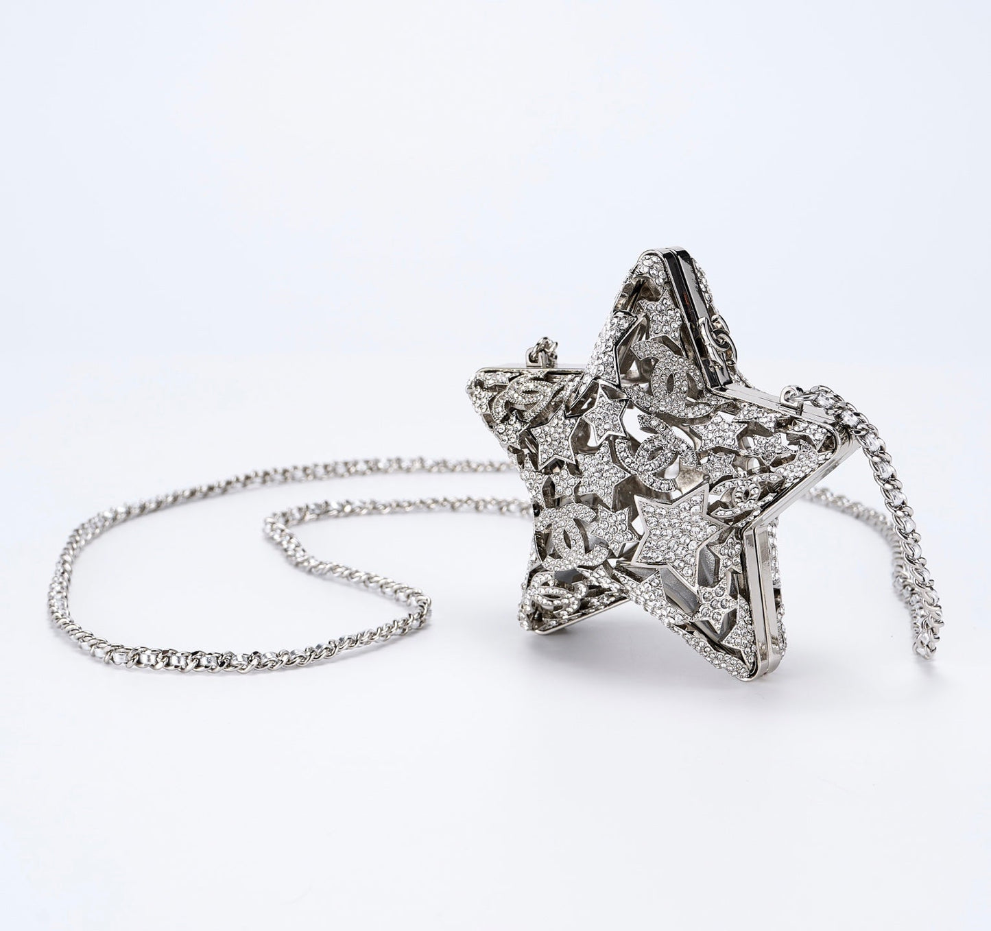 CC 25A Metier's d'Art Star Minaudiere Strass Crystals Clutch Bag