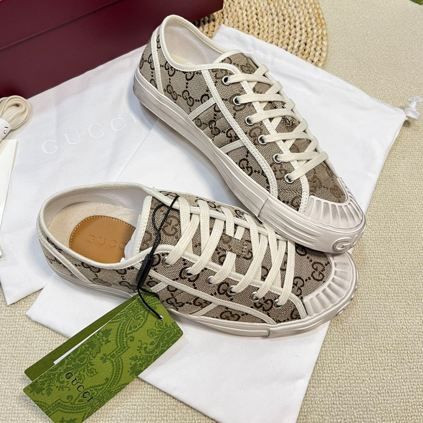 GG Sneaker Julio Canvas  Sneakers Beige Caro