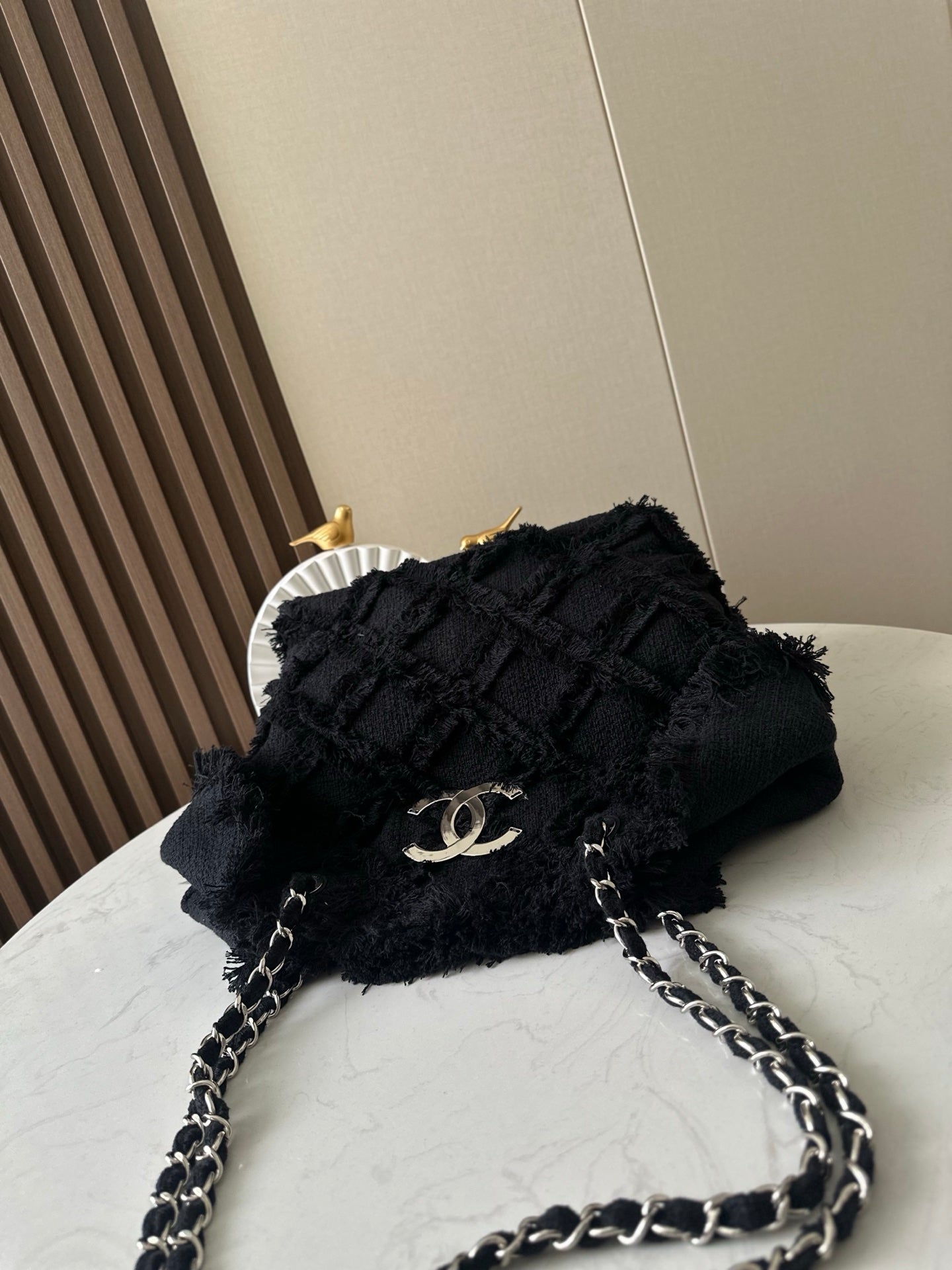 CC Nature Tote Black Tweed 286335