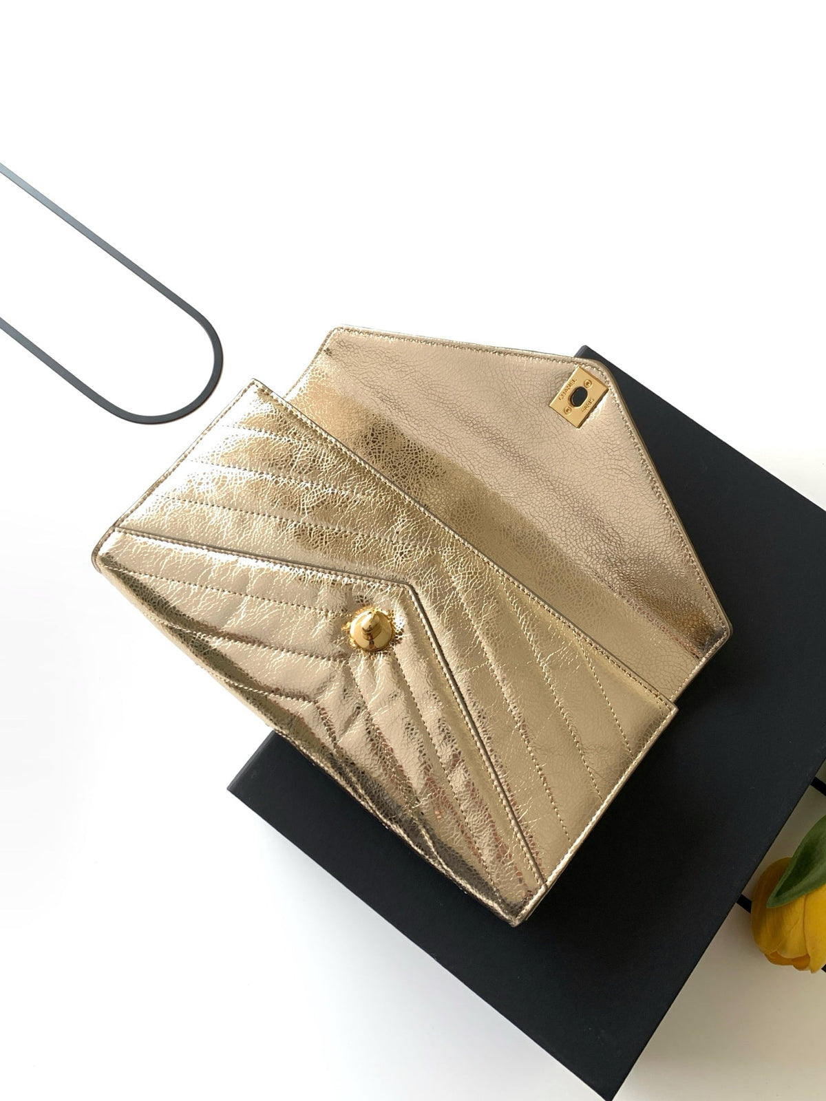 CC 26X Handbag 26cm Metallic Gold Calfskin
