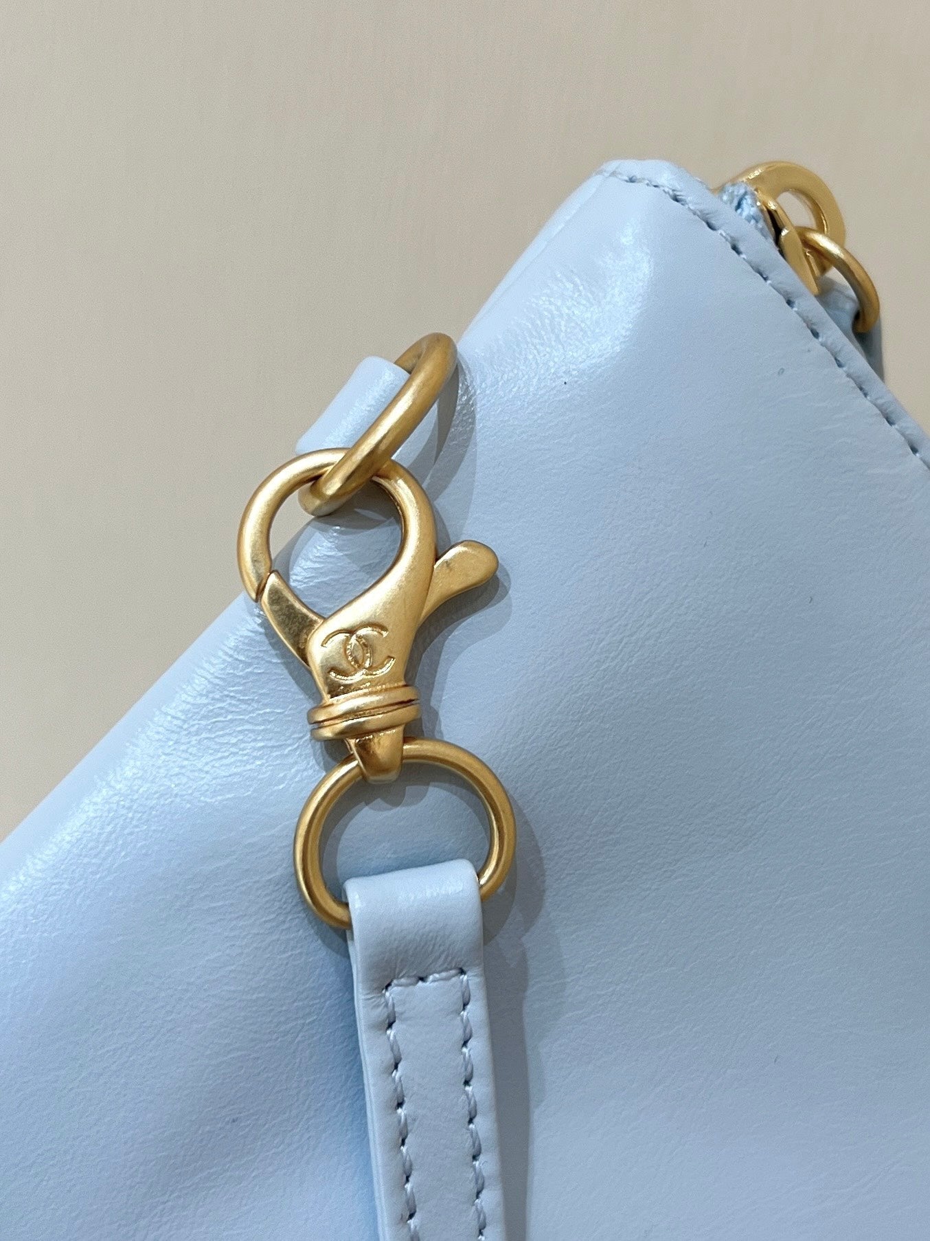 CC 24S Mini Gradient 22 Hobo 35cm Light Blue Calfskin